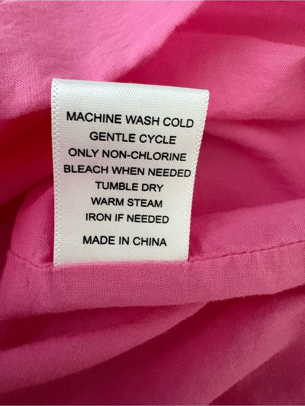 Farmers Market Pink Cotton Midi Skirt Full Gathered Cottagecore Lined L - Picture 9 of 9